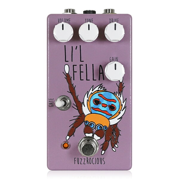Fuzzrocious Pedals - Li'l Fella | ファズ オーバードライブ ディストーション ギター エフェクター