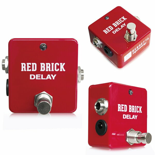 Henretta Engineering - Red Brick Delay | ディレイ ギター エフェクター ミニペダル