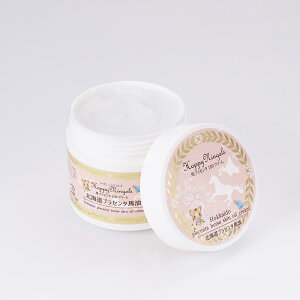 プラセンタ 馬油 クリーム 肌用 保湿 ボディクリーム 【ハッピーニンジェルズ】