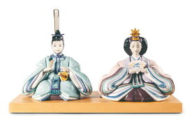 リヤドロ 雛人形 Lladro コンパクト ひな人形 雛 親王飾り Turquoise&Pink 本体のみ 台座付 【2026年度新作】【国内正規流通品】 h073-01009759