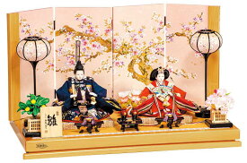 雛人形 平安豊久 ひな人形 平飾り 親王飾り まほ 刺繍 小三五親王揃 和紙竜鬢畳 天竜檜 【2026年度新作】 h083-mo-304403 HJ-051
