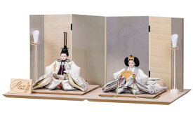 雛人形 平安豊久 ひな人形 平飾り 親王飾り りさ 小三五親王揃 【2026年度新作】 h073-mo-304323 HJ-061