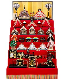 雛人形 吉徳大光 ひな人形 七段飾り 十五人飾り 福寿雛 金襴 十番親王 三五 【2026年度新作】 h083-ys-302033