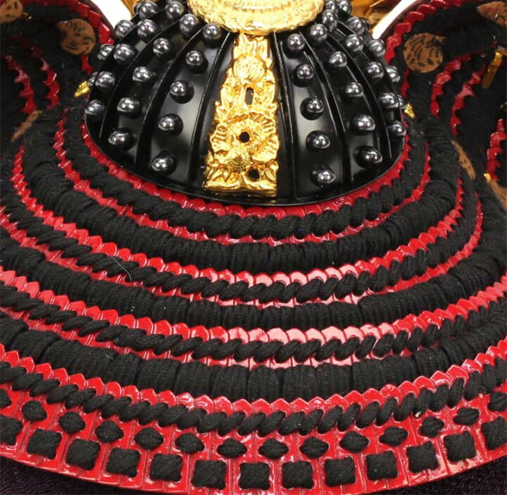 五月人形 コンパクト 1 5 H045 Fz 6h22 774 会津塗亀甲唐松二曲屏風 会津鱗屋 兜収納飾り 兜飾り 甲州本印伝 赤小札 辰広作 黒糸縅 種類豊富な品揃え 兜収納飾り