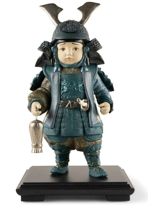 楽天市場】リヤドロ 五月人形 Lladro 子供大将飾り 武者人形 若武者 