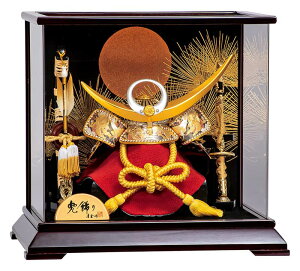 五月人形 コンパクト 豊久 上杉謙信 兜ケース飾り 兜飾り 軍神上杉 10号 アクリルケース 【2026年度新作】 h075-mo-525629 GG-198