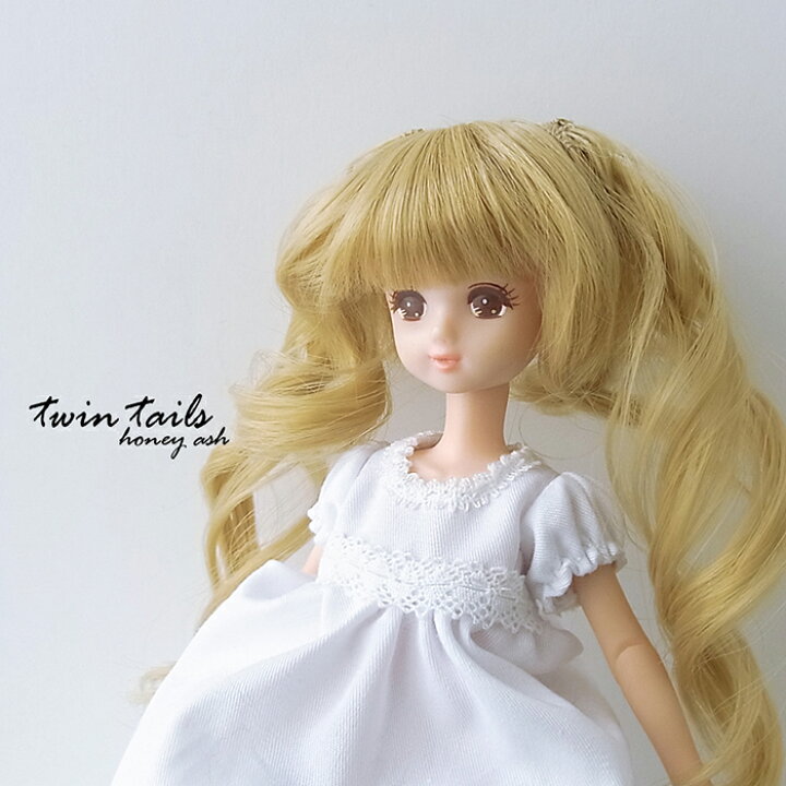 アネッタドール金髪ツインテールの花柄ドール （6avatar対応】Dolly 