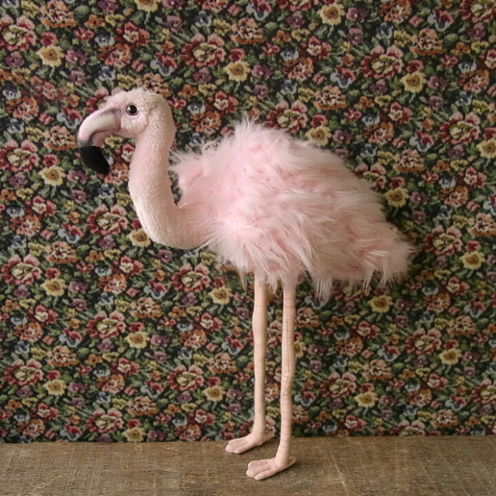 楽天市場 簡易ラッピングでお届け ハンサ Hansa ピンクフラミンゴ36 ぬいぐるみ 鳥 インコ ぬいぐるみ リアル 本物 そっくり ペット ニニアンドキノ