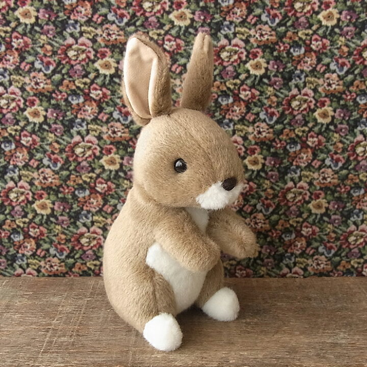 楽天市場 簡易ラッピングでお届け スターチャイルド うさぎのマーブル ココア ぬいるぐみ 日本製 兎 うさぎ ぬいぐるみ リアル 本物 そっくり ペット ニニアンドキノ