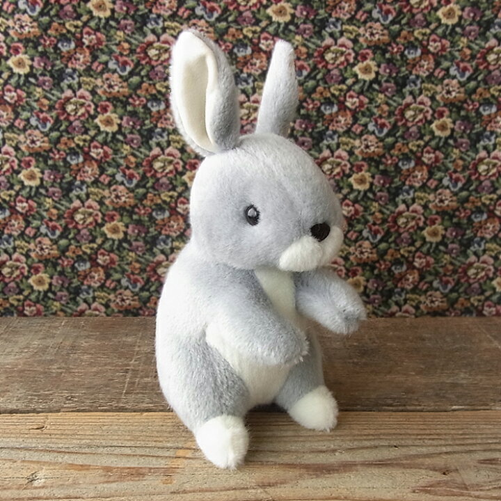 楽天市場 簡易ラッピングでお届け スターチャイルド うさぎのマーブル グレイ ぬいるぐみ 兎 うさぎ ぬいぐるみ リアル 本物 そっくり ペット ニニアンドキノ