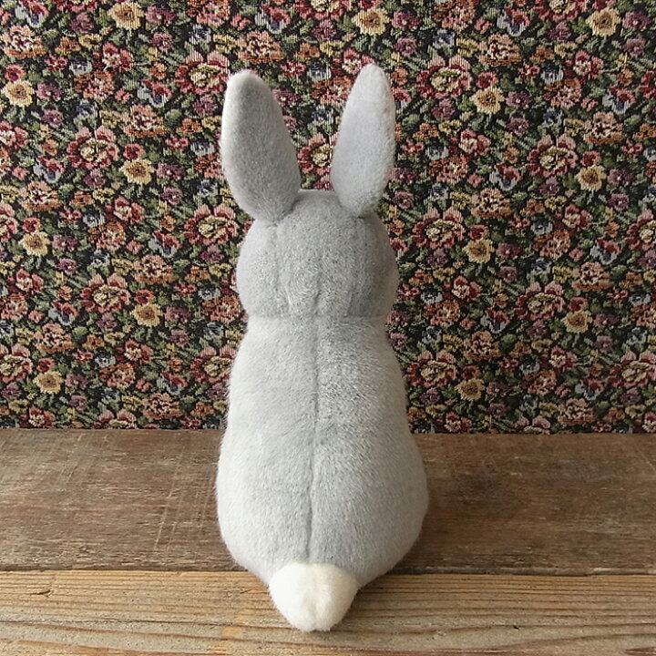 楽天市場 簡易ラッピングでお届け スターチャイルド うさぎのマーブル グレイ ぬいるぐみ 兎 うさぎ ぬいぐるみ リアル 本物 そっくり ペット ニニアンドキノ