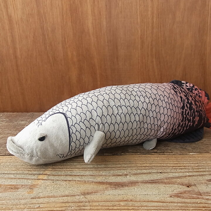 楽天市場 簡易ラッピングでお届け Tst ピラルク ぬいぐるみ 魚 さかな ぬいぐるみ リアル 本物 そっくり ペット ニニアンドキノ 楽天市場 簡易ラッピングでお届け Tst ピラルク ぬいぐるみ 魚 さかな ぬいぐるみ リアル 本物 そっくり ペット ニニアンドキノ