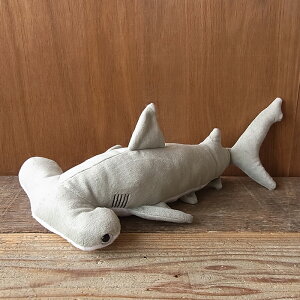 \平日9時までの注文で即日発送/【TST わくわく図鑑 シュモクザメ 37cm ぬいぐるみ】サメ さめ 鮫 ハンマーヘッドシャーク 魚 さかな ぬいぐるみ リアル 本物 そっくり ペット