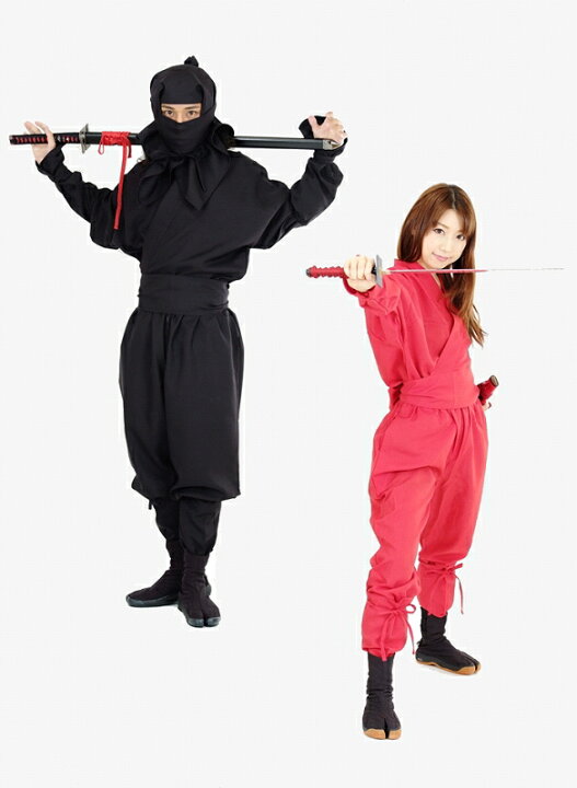 和柄 袴式忍者装束 飛龍 Kunoichi ハロウィン 袴 Sword 衣装 侍 さむらい 青 忍者 Syuriken Samurai くノ一 仮装 Ninja 手裏剣 コスプレ Halloween にんじゃ しゅりけん 刀