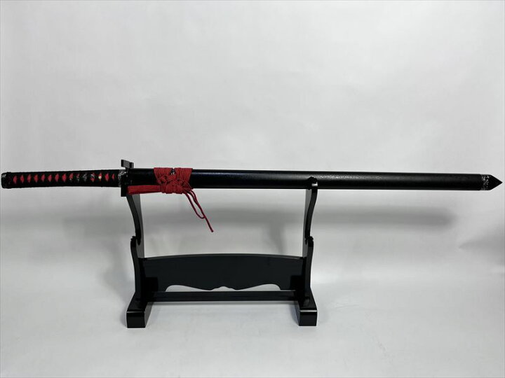 楽天市場】忍者刀（模造刀）卍鍔・黒赤 107cm≪伊賀流忍者店オリジナル 