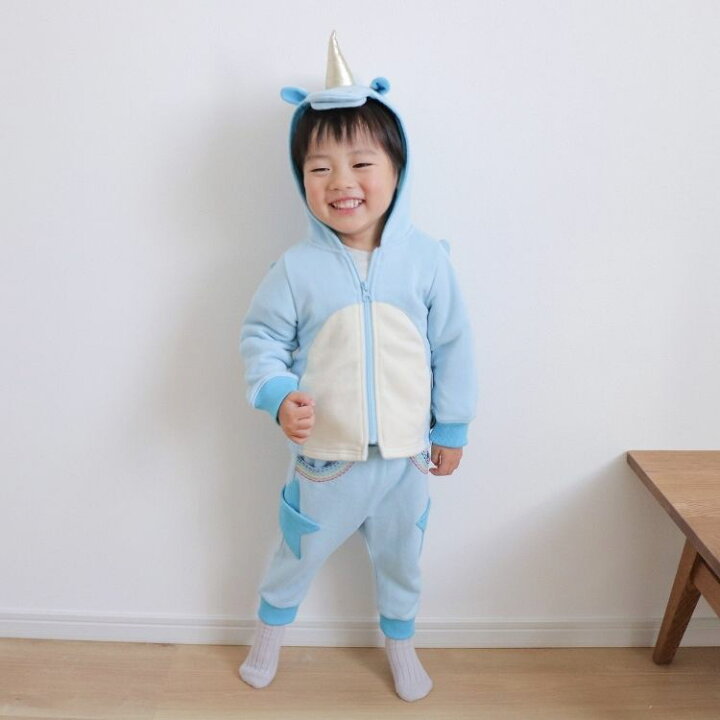 楽天市場 Bit Z ビッツ ユニコーンパーカー 人気 子供服 ブランド ベビー キッズ トップス フード付きトレーナー ユニコーン ペガサス 柄 総柄 プリント 音符 ピアノ かわいい ポップ おしゃれ デイリー カジュアル 男の子 にんじゃがｋｉｄｓ