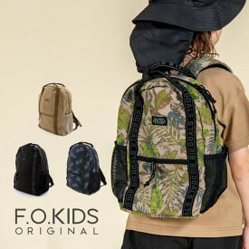 【40％】F.O.KIDS【エフオーキッズ】DAILY BACKPACK【子供服 キッズ ジュニア 小物 バッグ カバン リュックサック リュック バックパック 無地 総柄 おしゃれ お出掛け 遠足 アウトドア 通園 通学 男の子 女の子 sale】R266013