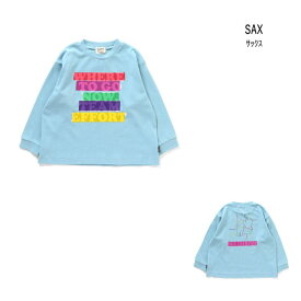 ▲【選べる福袋対象】【1000円ポッキリ】セール F.O.KIDS【エフオーキッズ】カラバリ グラフィック L/S TEE【子供服 人気 キッズ ベビー ジュニア トップス Tシャツ 長袖 長T ロング ロンT プリント おしゃれ カジュアル デイリー 男の子 sale】R406173