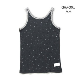 【20％】セール ampersand【アンパサンド】GIRLS リブ レース タンクトップ【人気 子供服 ベビー キッズ 小物 下着 肌着 インナー タンク 無地 シンプル 柄 総柄 花柄 ハート 前後OK かわいい 女の子 sale】L153034