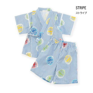 【40%】セール ampersand【アンパサンド】ちゃきちゃき 甚平【人気 子供服 キッズ ベビー 総柄 浴衣 ゆかた 祭り 花火 夕涼み 夏 男の子 女の子 おしゃれ sale】L275075