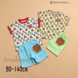 ★期間限定価格！クーポンも利用OK★セール ampersand【アンパサンド】 TOM AND JERRY コーディネートセット 【子供服 キッズ トップス ボトムス 半袖 ハーフパンツ 上下 パジャマ ワンマイルウェア 寝間着 部屋着 ルームウェア ナイトウエア トムジェリ】L258144