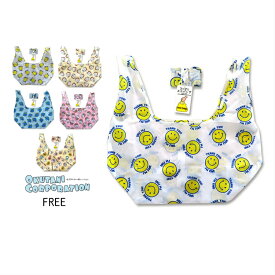 【15周年！期間限定15％OFF！】スタッズ【オクタニコーポレーション】コンビニ エコ バッグ【ブランド キッズ ジュニア 男の子 女の子 ママ スマイル SMIL 収納 バッグ ランチバッグ お買い物袋 エコバッグ ECO BAG プチプラ ギフト プレゼント まとめ買い コンビニバッグ