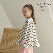 楽天市場】裏起毛 トレーナー（柄ボーダー）（キッズファッション  