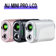 NINJOR GOLF NJ MINI PRO LCD ゴルフ 距離計 小型コンパクトサイズ ゴルフ距離計測器 スロープモード ピ…