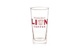 公式店 LION COFFEE ライオンコーヒーオフィシャルグッズ ロゴグラス