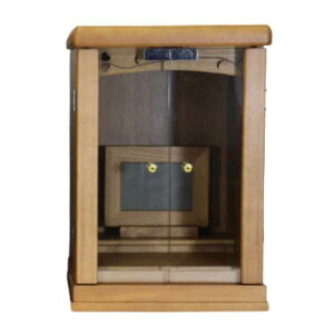 【50円OFFクーポン配布お買い物マラソン】チェリッシュ 14号 ライトブラウン/ダークブラウン コンパクト仏壇