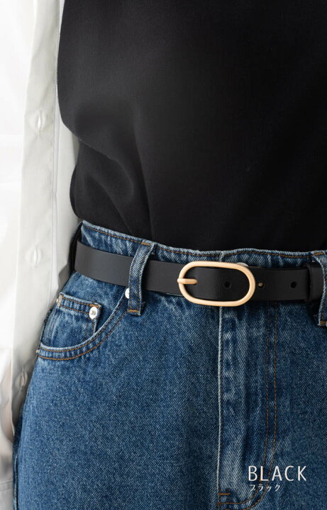 レディースベルト 黒色 茶色 L00 人気ブラドン