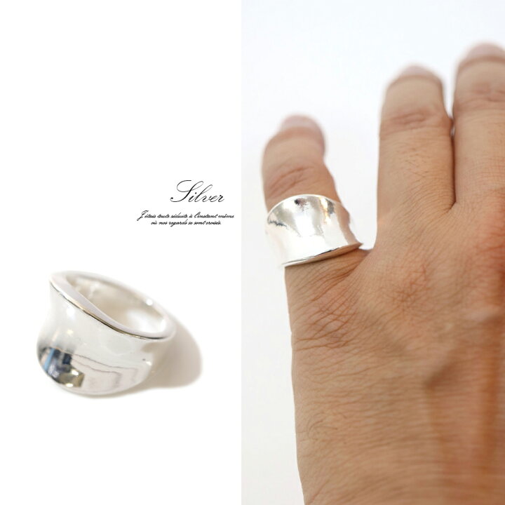 楽天市場】リング 指輪 レディース メンズ サイズ シンプル ごつめ  