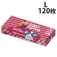 防臭袋 臭わない袋 においバイバイ袋 大人おむつ用 Lサイズ 120枚 【送料無料】におわない袋 ゴミ袋 介護…