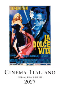 2027�N �J�����_�[ CINEMA ITALIANO 35×50 �C�^���A�� ���A�� �Ǌ|�� �唻 ������� �A�[�g ISTITUTO FOTOCROMO ITALIANO / I.F.I ���B���e�[�W �f�� �C�^���A �V�l�} dolce vita