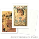 イタリア製 グリーティングカード オペラ 直輸入 イタリア インポート メッセージカード 封筒 おしゃれ ヴィンテージ ロミオとジュリエット トゥーランドット 歌劇 芸術 舞台 ヨーロッパ プッチーニ ISTITUTO FOTOCROMO ITALIANO / I.F.I グリーティングカード GRET17-OPERA