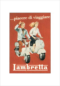 ���A�� �C�^���A�� �|�X�^�[ ������� ���B���e�[�W ���g�� �傫�� �C���e���A ISTITUTO FOTOCROMO ITALIANO / I.F.I �|�X�^�[33×44 LAMBRETTA MP1030