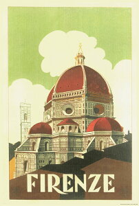 |X^[ C^A tBcF z A[g A C^A  Be[W g 傫 I.F.I |X^[/bsOy[p[ 50×70 FIRENZE CUPOLA CR034