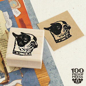 o[X^v A 100Proof Press ւuhbO Collared Bulldog Head #3936  Ck uhbO  Aj} X^v  AeB[N NVbN ͂ Ntg [bp CO
