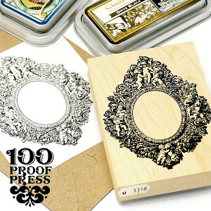 o[X^v 100v[tvX 100 Proof Press #3310 Vg̋ Cherub Encrusted Mirror ͂ AeB[N Be[W NVbN g Vg NX}X t[ z