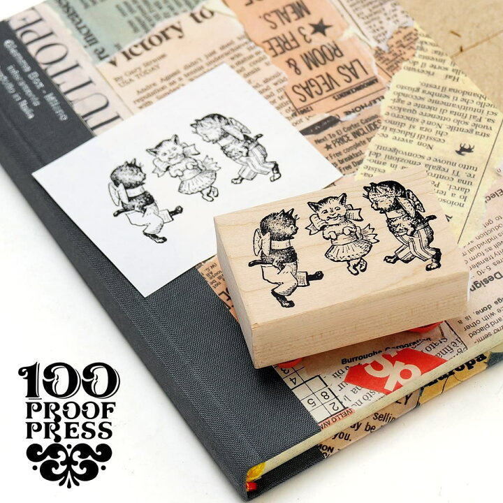 楽天市場】ラバースタンプ 100プルーフプレス 100 Proof Press #2225 