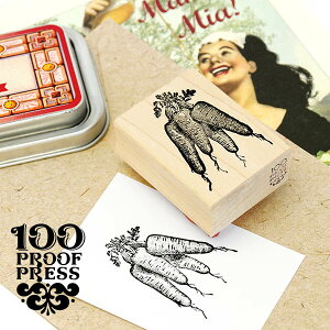 o[X^v 100v[tvX 100 Proof Press #1245 jW Bunch of Carrots ͂ AeB[N Be[W g  t[h Hו