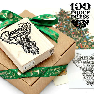 o[X^v 100v[tvX 100 Proof Press #6411 Season's Greetings NX}X ͂ AeB[N Be[W g NVbN Mtg v[g