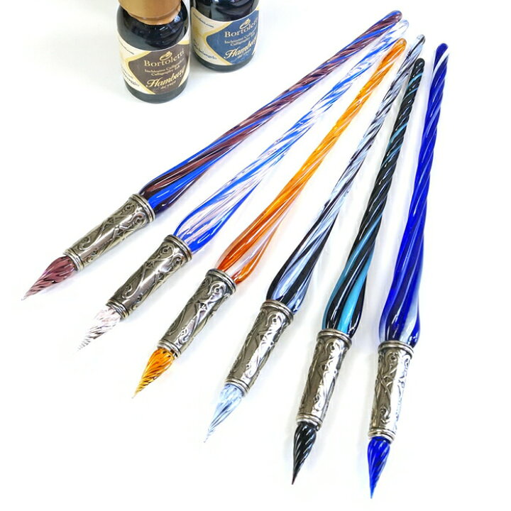 楽天市場】イタリア製 Bortoletti ボルトレッティ ガラスペン Murano 