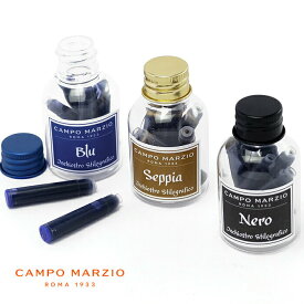 万年筆用インク カートリッジ 欧州共通規格 ショートタイプ カンポマルツィオ CAMPO MARZIO 万年筆 カートリッジインク REF-CA