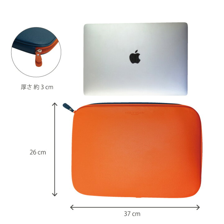 楽天市場 直輸入 Pcケース タブレットケース イタリア インポート ブランド メンズ レディース Ipad Macbook 書類ケース ドキュメント ケース テレワーク 在宅ワーク サブバッグ ノートパソコン 保護 イタリアブランド カンポマルツィオ Campo Marzio Laptop Sleeve13