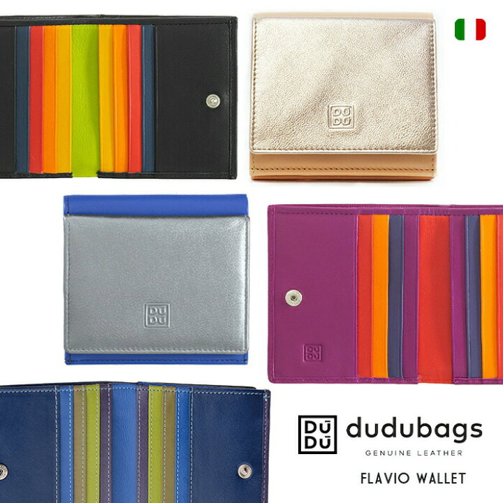 楽天市場】dudubags 本革 財布 FLAVIO Wallet ウォレット ミニサイズ 