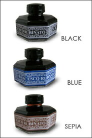 RUBINATO 2080 ボトルインク 69ml 直輸入 海外製 インク イタリア インポート カリグラフィ ルビナート ブラック ブルー セピア ＜在庫限り再入荷なし＞