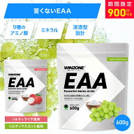 【7日20時から900円OFF！】WINZONE EAA ソルティライチ風味 / ソルティマスカット風味 日本新薬 600g ア…
