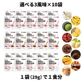 【味が選べる 個包装プロテイン】3風味 10袋セット ウィンゾーン ホエイプロテイン パーフェクトチョイス お試し 日本新薬 WPC タンパク質 BCAA EAA ビタミン ミネラル WINZONE WHEY PROTEIN PERFECT CHOICE 個包装 個別包装 プロテイン