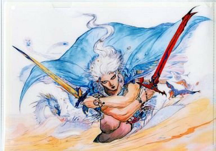 楽天市場 光の戦士 オニオンナイト クリアファイルvol 1 Final Fantasy ニッポニアjapan